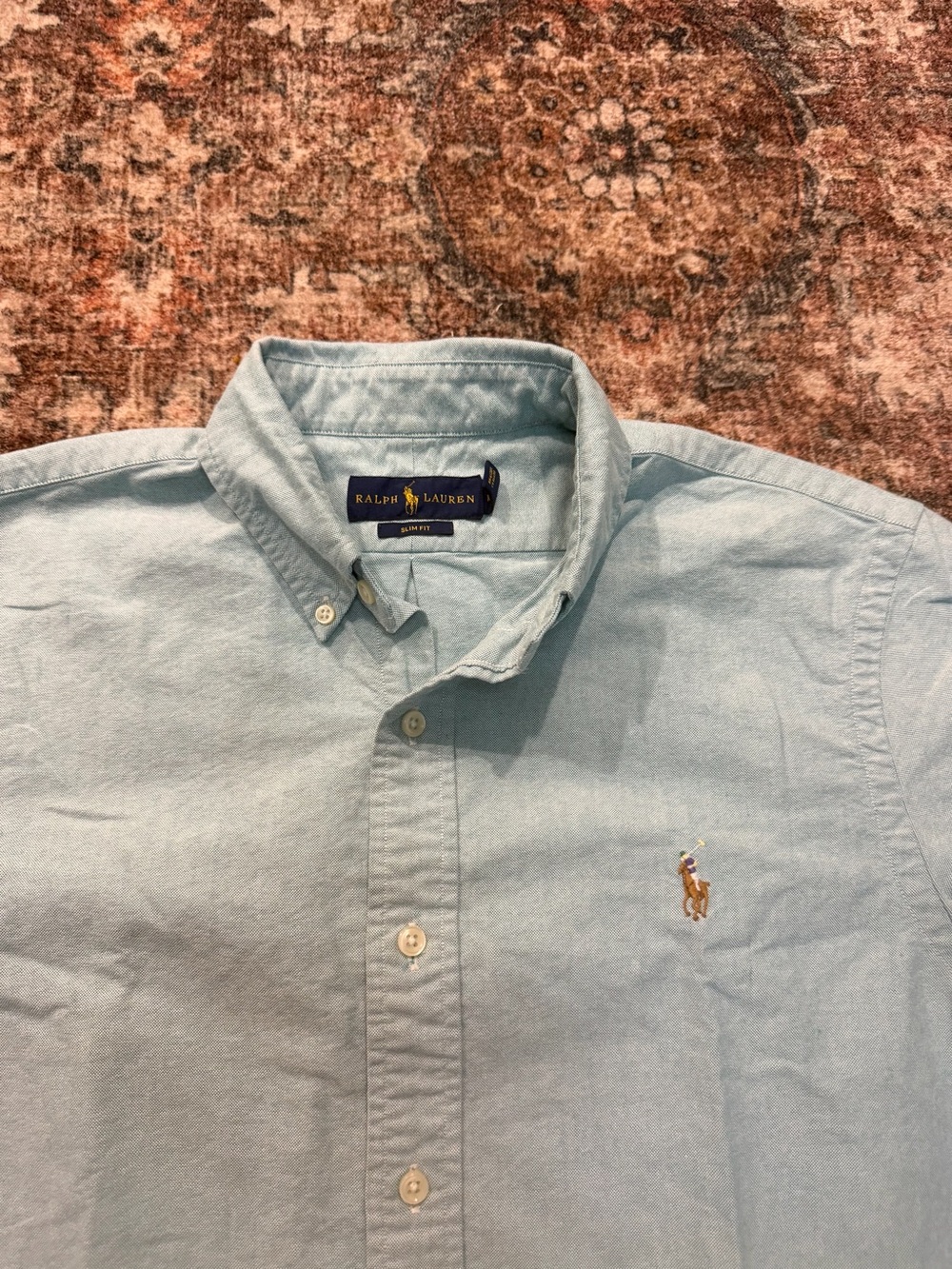 Ralph Lauren Light green Classic Oxford Button-Down Shirt